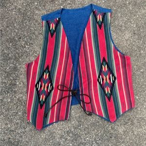 Serape Vest